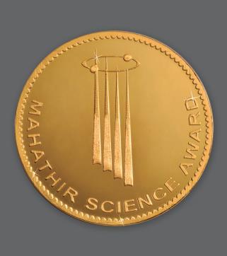 Awards & Grants managed by ASM Mahathir Science Award is bestowed on any scientist, institution, or organisation worldwide in recognition of contributions and innovations towards solving problems of