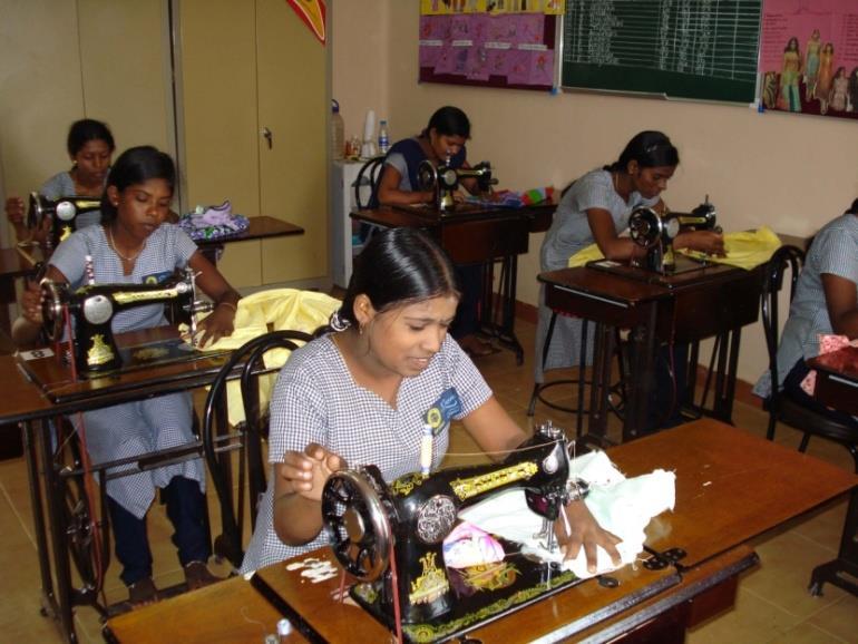 Reintegration of war affected youth Vocational training in Jaffna,