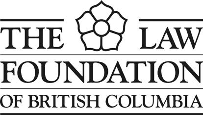 Thank you to the Health Sciences Association of British Columbia and the Law Foundation of British Columbia for funding the BC Disability Benefits Help