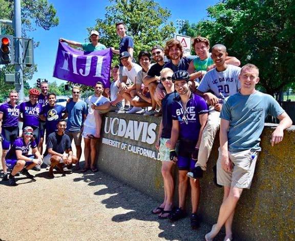 Philanthropy: Along with community service, the Delta Colony of Phi Gamma Delta at UC Davis also participates in multiple philanthropic events, either by organizing or participating.