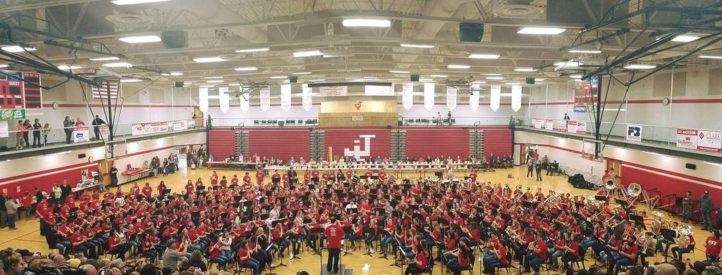 Mass Band Performance Find an annual opportunity for all students beginning through high school