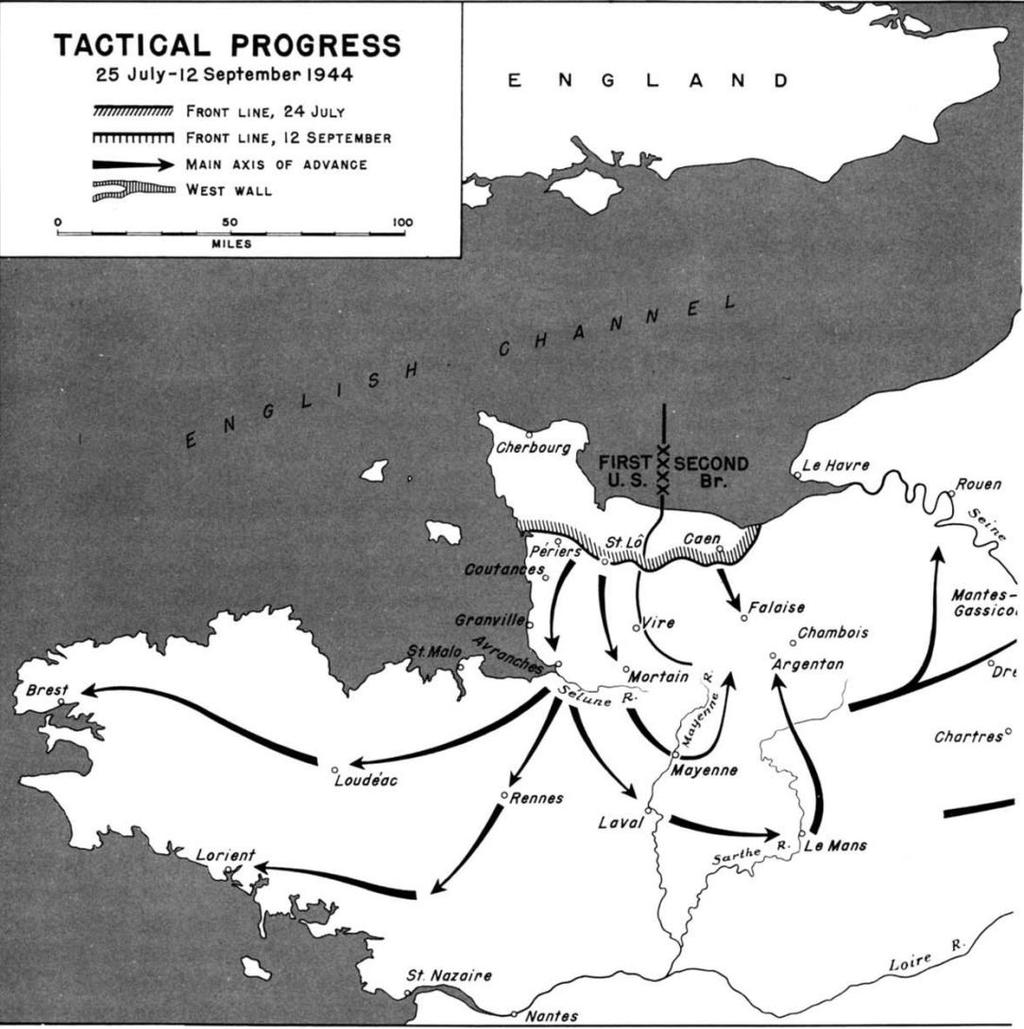The War War s Progress D-Day to Battle of