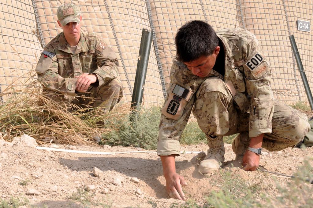 During the limited time remaining post-mre, team members conduct mandatory USFOR- SCOM pre-deployment training.