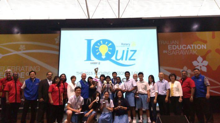 FEATURES KUCHING REGIONAL I-QUIZ COMPETITION @ Swinburne University Sarawak Campus on 8th August 2015 Past President Dr.