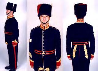 new uniforms would be acquired, using the historical pattern to give the band a distinctive look. This uniform is maintained partially at public expense and partially by non-public funds.