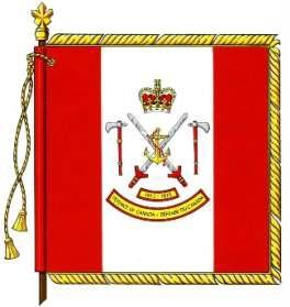 The banners were officially presented by the Governor General, Lord Minto, in a ceremony on Parliament Hill. A similar banner was also presented to the Royal Canadian Regiment.