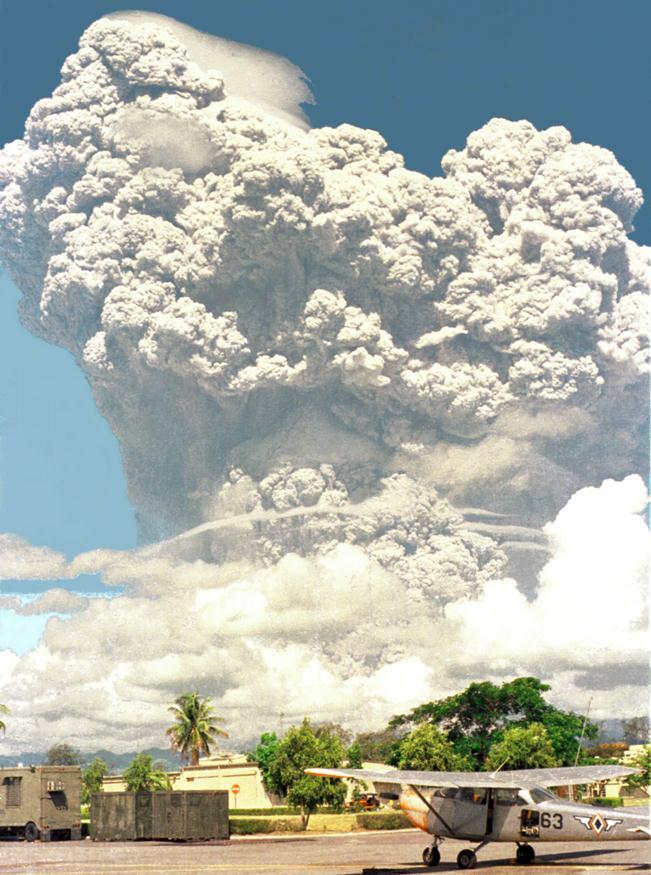 eruption, June