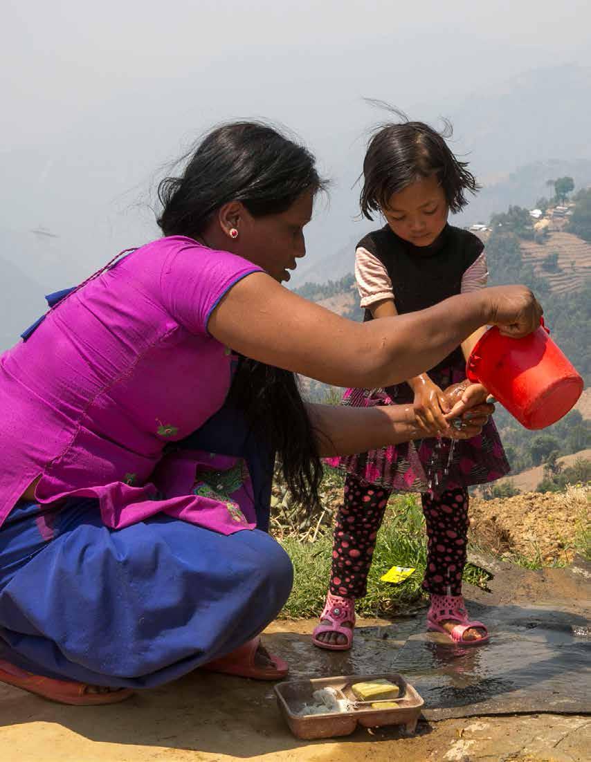 48 49 SANITATION AND HYGIENE WASH SYSTEMS STRENGTHENING UNICEF Nepal/2017/N Shrestha During the next country programme, UNICEF will support efforts to strengthen the enabling environment for the ODF