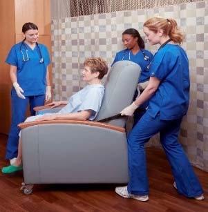 Repositioning Patients in Chairs: An Improved Method (SPS) Study the exertion required for 3 methods of repositioning patients