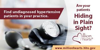 hypertension and schedule them for a hypertension visit.