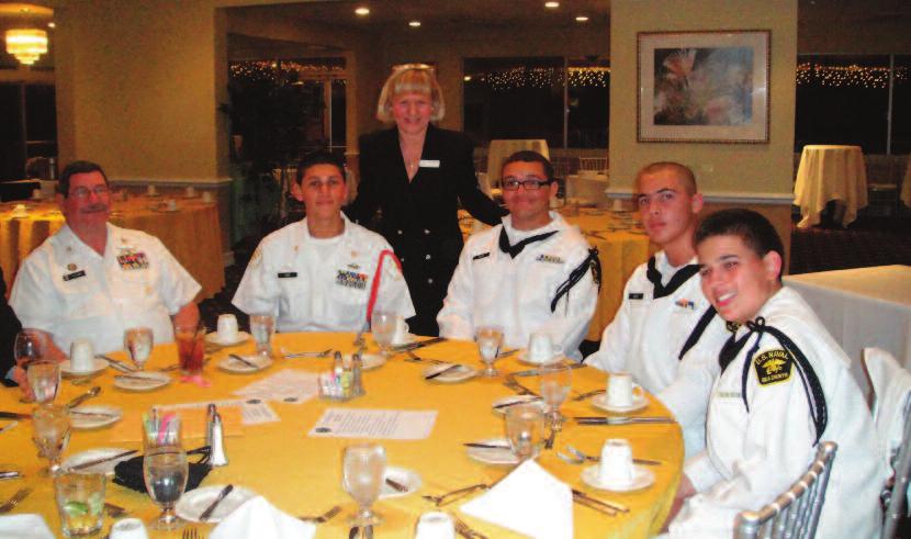 GUEST SPEAKER AT OUR FEBRUARY 20TH DINNER MEETING RADM GEORGE BALLANCE, USN We were honored to have RADM George Ballance, USN and his wife Susan as our Guests of Honor at our February 20 Dinner