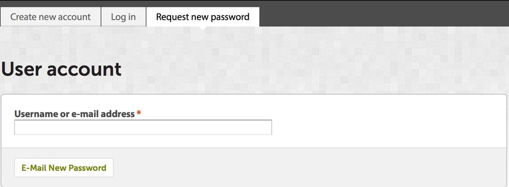 Logging In - Once you have requested an account, been approved, and set up your password, you may log in by clicking