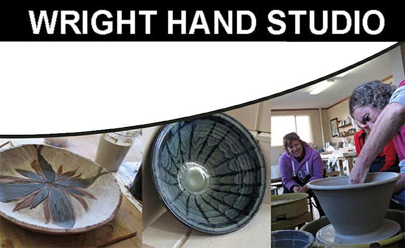 Steve Wright Pottery-Right Hand Studio 571 Jefferson Street, Hagerstown, MD 21740 1-800-990-HAND Two fall sessions starting the week of September 14 and will run until the week of October