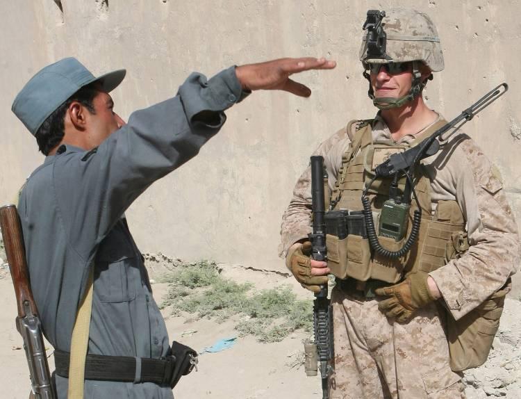 partner with corresponding ANSF units. In Regional Command South West (RC (SW)), RCTs partnered with brigades and Task Force Leatherneck (Marine division) with the Afghan 215th Corps.