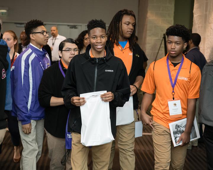 Clemson University Men of Color National Summit April 25 26, 2019 TD Convention Center Greenville, S.C. The mission of the Clemson University Men of Color National Summit is to close the achievement gap for African-American and Hispanic males, from cradle to career success.