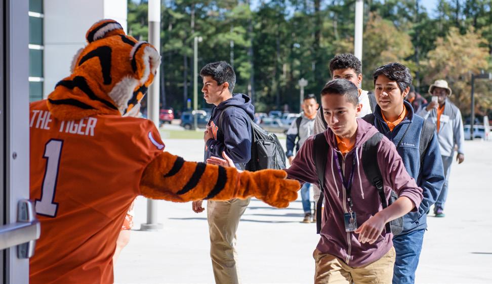Tiger Alliance is a college-access program designed to help create pathways to college and build a college-going culture for African- American and Hispanic 9th to 12th-grade high school students in