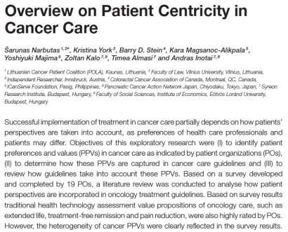 What is Patient Centricity?