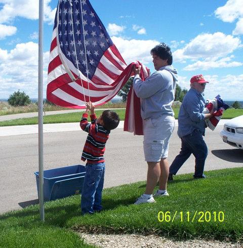 Volume 16, issue 22 Semper Fi Gazette June, 2010 Page FLAG DAY JUNE 14 th We had only 4½ people out to help