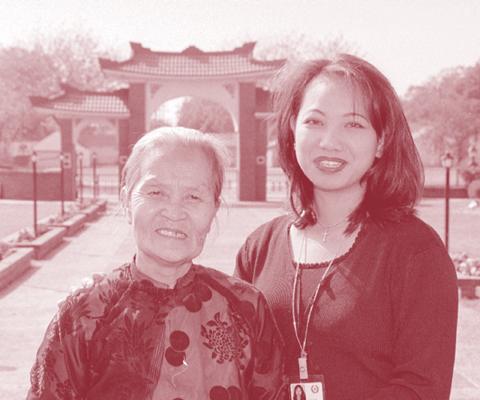 When Adult Protective Services first learned about Nguyen D. (left) and her husband of Port A rt h u r, they were in a state of self-neglect.