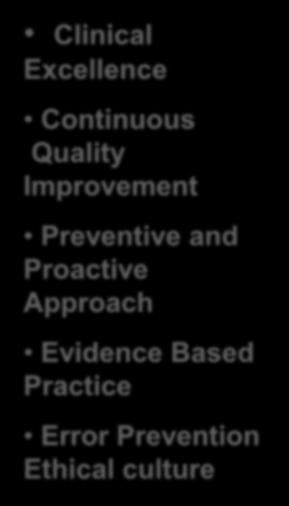 excellence goal THROUGHPUT Clinical Excellence Continuous Quality