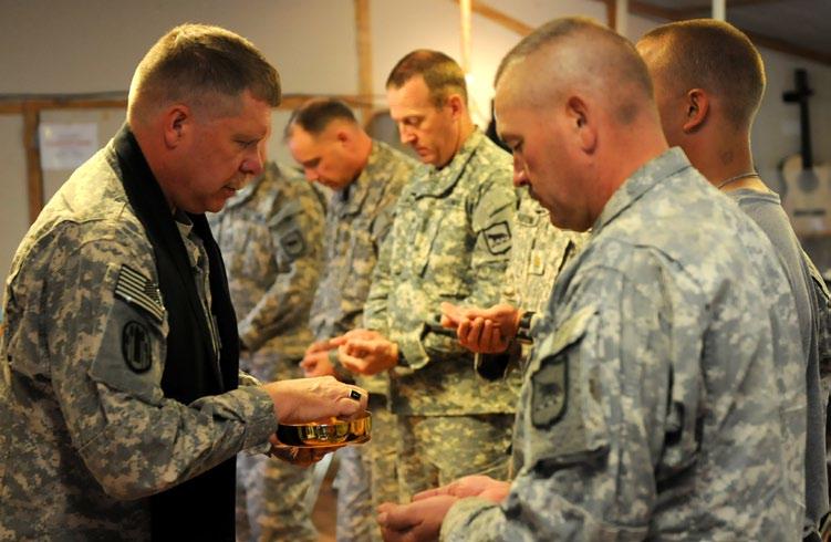 Spiritual Aid Chaplains provide religious, emotional support By Sgt.
