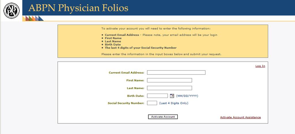 Physician Folios: Secure login Personalized
