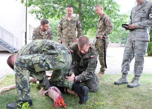 INTER-EUROPEAN TACTICAL COMBAT CASUALTY CARE MASL ID#: D228014 Length: 1-Week Rank: OF-1 to OF-4, OR-5 to OR-9; all services Course Description The Inter-European Tactical Combat Casualty Care