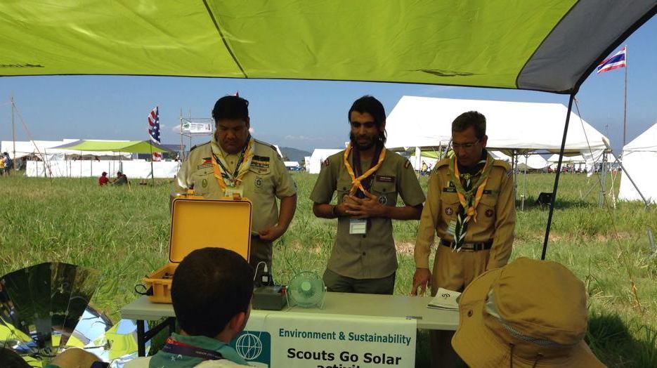 - 01 Nov, 2015 Participated in Solar Didactic Workshop at Kandersteg International Scout Centre from 06-18 July, 2015.