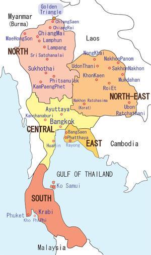 Introduction Thailand The center of the