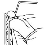 Assessment/evaluation for conformance to FDA s bed system entrapment zones Zone 4 Under the Rail at the Ends of the Rail A dimensional limit of less than 2 3/8 inches measured between the mattress
