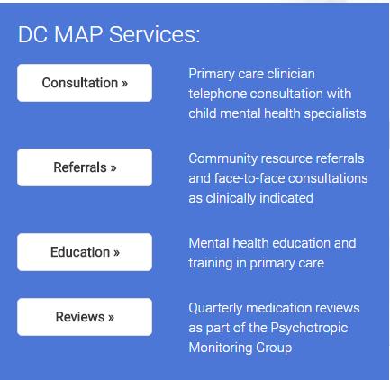 Our Services Live, phone consultation with child MH experts within 30 minutes of initial phone call Brief, time-limited face to face consultations as clinically