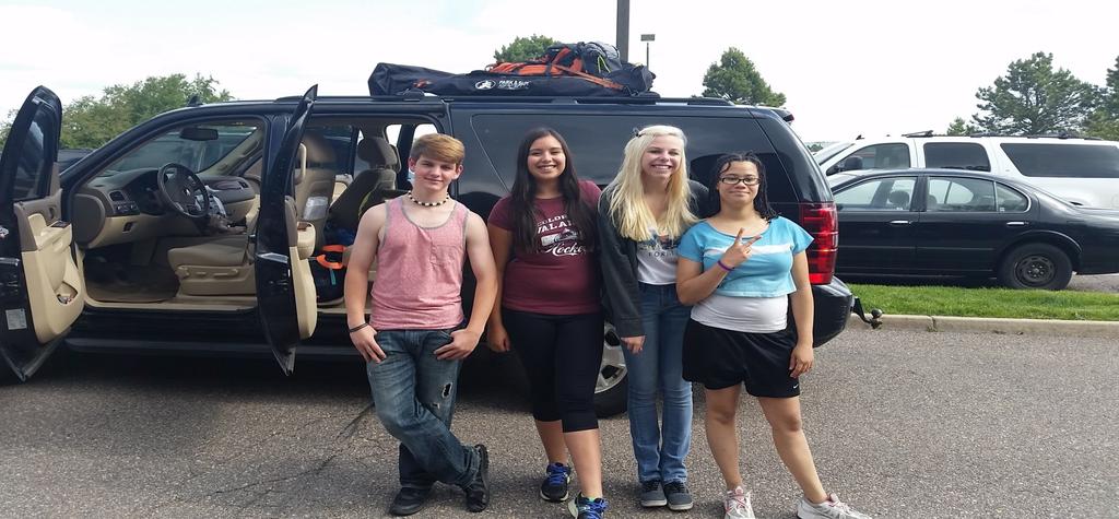 in the State 4-H Conference in June 2 YAC members served as teen clerks at the Colorado State Fair 1 YAC member was a teen camp counselor for Caballeros & Clovers Camp in June 2 YAC members attended
