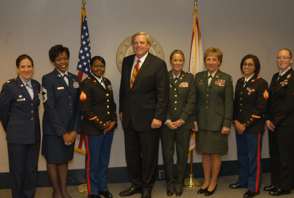 Alabama Guardsman 5 The Alabama Legislature observed Women s History Month in March by honoring all women who are currently serving in the military and those who have served in the past.