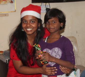 Pune. With the generous donations of students, staff and faculty, more than 40 children experienced the joy