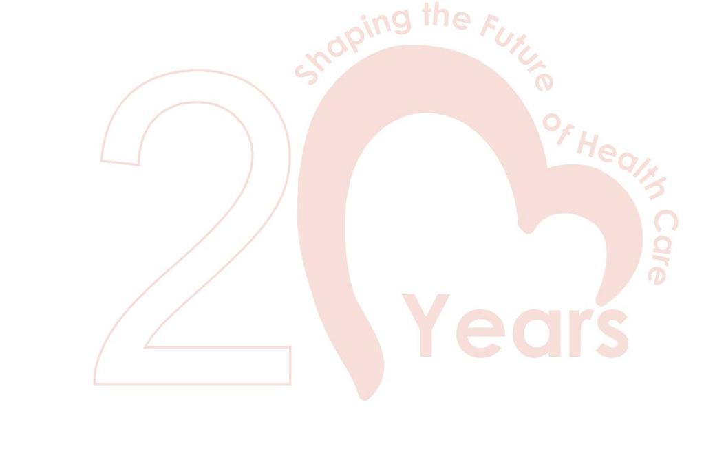 20 Years of Shaping the Future of Health Care Through Reflection &