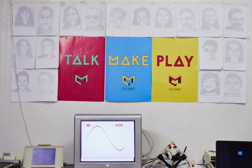 Supporting Communities Cluj Makers: 1 makerspace -- 11 fields -- 170 m2 Cluj Makers is a collective of 15 young professionals from various environments and domains like electronics, IT, automation,