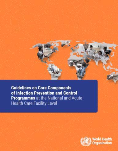 New WHO Guidelines on Core Components of IPC Programmes