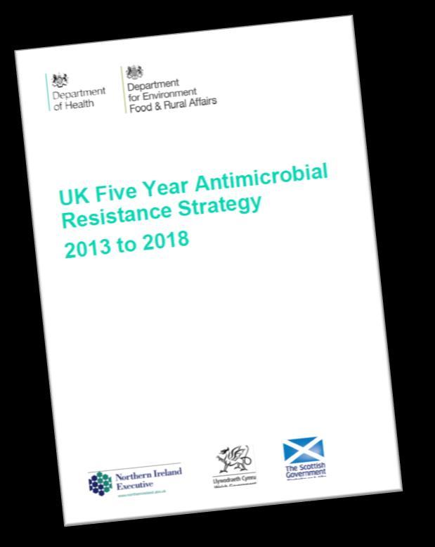 Implementation of the AMR Strategy NHS England working jointly with