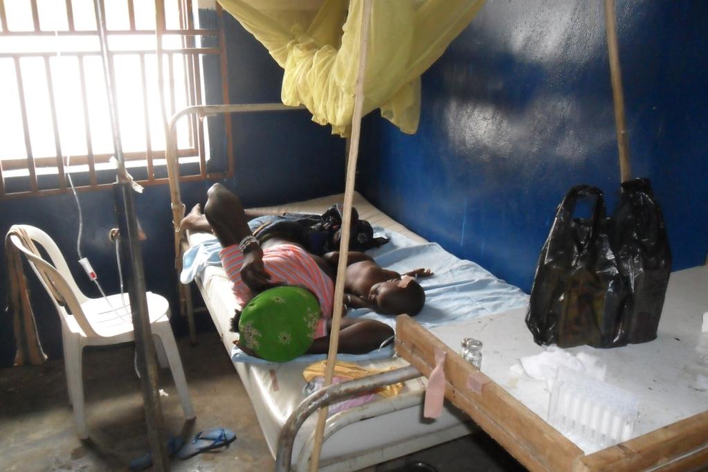 Case 3 Rasheed Jimoh, a 6-month old boy, residing 6km from Gure town, was rushed into our clinic on account of serious weakness of his body and loss of appetite.