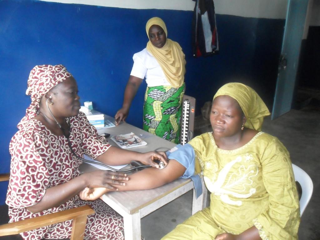 She was diagnosed with malaria and treated at the Gure Clinic for malaria and high fever.