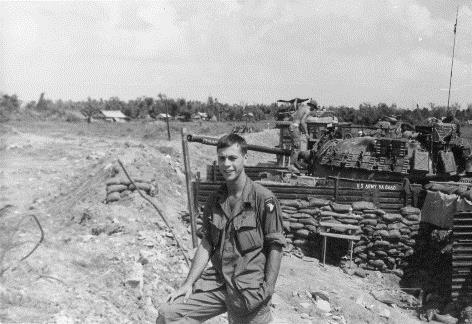 place effective fire on the insurgents and killed two Viet Cong before he died.