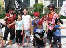 Pirates of Key Largo Weekend October 7-9 Prepare for a weekend adventure to be treasured for years to come. Be sure to Linger Longer* so there is no family mutiny on The Reef.