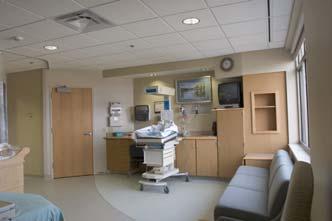 patient s room Anticipate future technologies Built-in means for reducing patient s risk for infection One patient per
