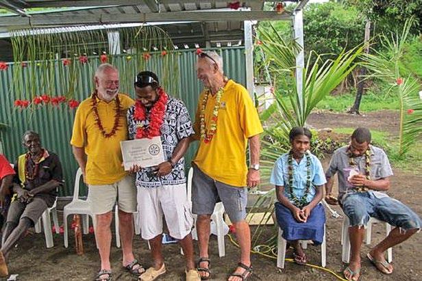 In 2016, the Rotary Club of Warkworth, NZ, was alerted by then- MP for the area and member of the Rotary Club of Port Vila that the Port Quimi Junior Secondary School, on Epi Island, Vanuatu, was in