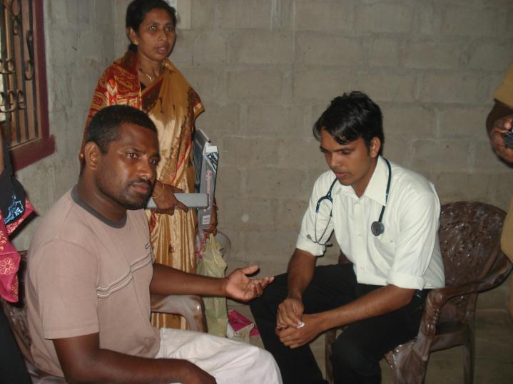 Screening tests for NCDs such as blood pressure