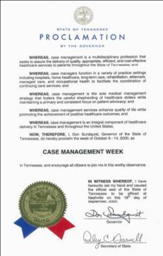 History of National Case Management Week Plans for National Case Management Week first began in 1998 as an effort to help move the Case Management industry forward.