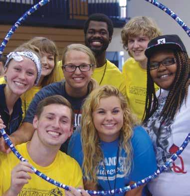 Our residence life staff support this objective by creating engaging activities and programs in each hall.