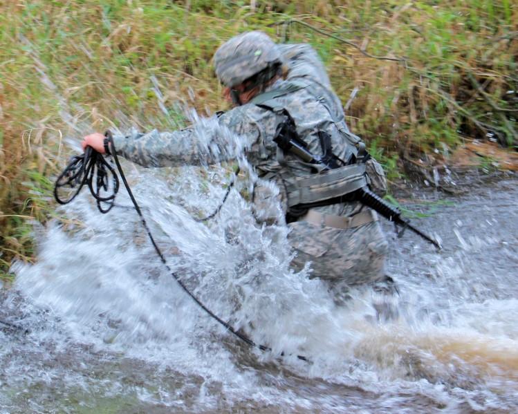 The Ranger Challenge competition conducted at Fort McCoy, Wisconsin is a 48 hour strength and endurance test