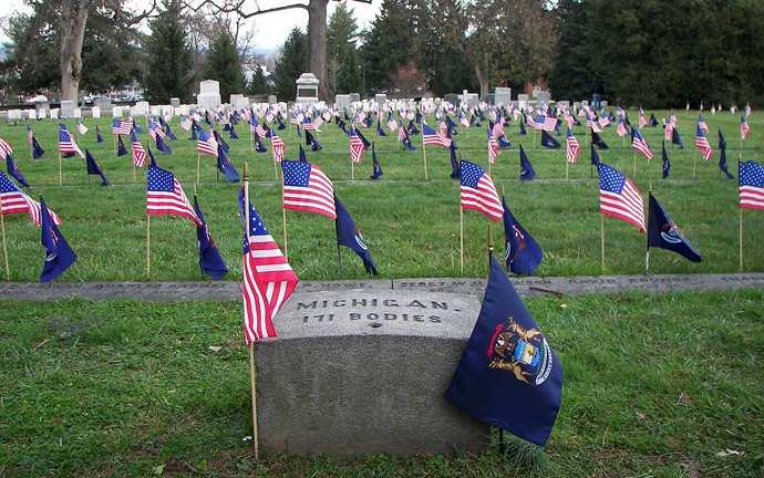 Page 5 of 12 What isn't as well known is the annual event referred to as Remembrance Day, held on the Saturday closest to November 19, the date of Lincoln's Gettysburg Address.