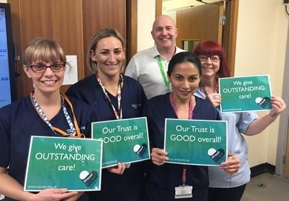 The CQC found: Commitment to deliver quality compassionate care Our commitment to deliver quality compassionate care was echoed by all staff across the organisation.